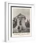 Parsee Mausoleum, Consecrated at Woking on 26 June-null-Framed Giclee Print