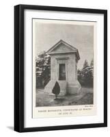 Parsee Mausoleum, Consecrated at Woking on 26 June-null-Framed Giclee Print