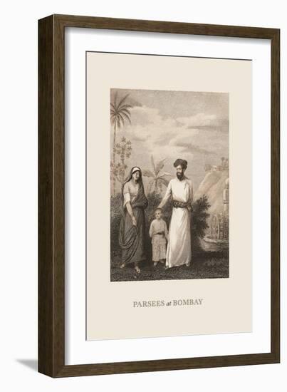 Parsees at Bombay-Baron De Montalemert-Framed Art Print
