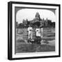 Parsis Worshipping the New Moon, Bombay, India, 1903-Underwood & Underwood-Framed Giclee Print