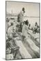 Parsis Worshipping the Rising Sun on the Beach at Bombay-Walter Stanley Paget-Mounted Giclee Print