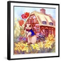 Parsley Bunny's House-Judy Mastrangelo-Framed Giclee Print