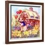 Parsley Bunny's House-Judy Mastrangelo-Framed Giclee Print