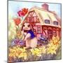 Parsley Bunny's House-Judy Mastrangelo-Mounted Giclee Print
