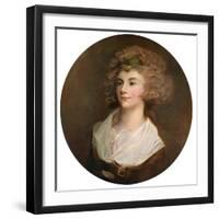 Parson's Daughter, 1770-George Romney-Framed Giclee Print