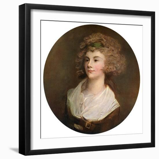 Parson's Daughter, 1770-George Romney-Framed Giclee Print