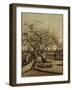 Parsonage Garden in Nuenen, March 1884-Vincent van Gogh-Framed Giclee Print