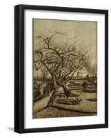 Parsonage Garden in Nuenen, March 1884-Vincent van Gogh-Framed Giclee Print