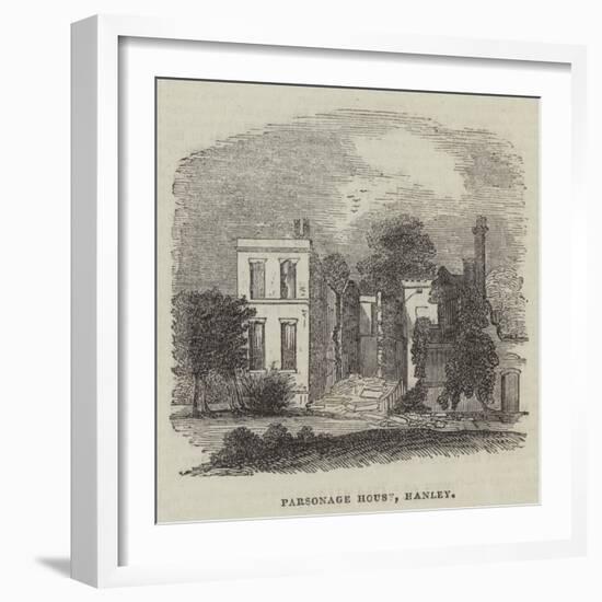 Parsonage House, Hanley-null-Framed Giclee Print