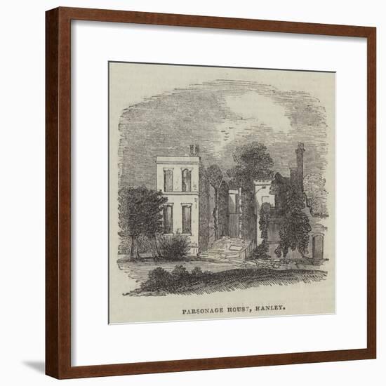 Parsonage House, Hanley-null-Framed Giclee Print