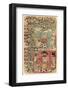 Part of a Calendar Used by Maya Priests, Depicting Gods and Symbolic Creatures-null-Framed Photographic Print