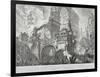 Part of a Harbor for the use of the ancient Romans opening onto a large market square-Giovanni Battista Piranesi-Framed Giclee Print