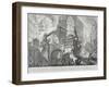 Part of a Harbor for the use of the ancient Romans opening onto a large market square-Giovanni Battista Piranesi-Framed Giclee Print