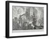 Part of a Harbor for the use of the ancient Romans opening onto a large market square-Giovanni Battista Piranesi-Framed Giclee Print