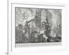 Part of a Harbor for the use of the ancient Romans opening onto a large market square-Giovanni Battista Piranesi-Framed Giclee Print