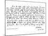 Part of a Letter from Bishop Warburton, Respecting the Poems of Milton, 1737-William Warburton-Mounted Giclee Print