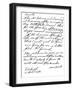 Part of a Letter from James Boswell to David Garrick, Edinburgh, 11 April 1774-James Boswell-Framed Giclee Print