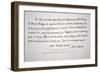 Part of a Letter Written and Signed by President John Adams-John Adams-Framed Giclee Print