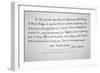 Part of a Letter Written and Signed by President John Adams-John Adams-Framed Giclee Print