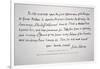 Part of a Letter Written and Signed by President John Adams-John Adams-Framed Giclee Print