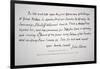 Part of a Letter Written and Signed by President John Adams-John Adams-Framed Giclee Print