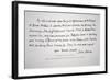 Part of a Letter Written and Signed by President John Adams-John Adams-Framed Giclee Print