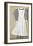 Part of a Nursing Uniform Belonging to Helen Riddick While at the Nightingale Training School at…-null-Framed Giclee Print