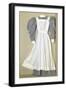 Part of a Nursing Uniform Belonging to Helen Riddick While at the Nightingale Training School at…-null-Framed Giclee Print