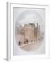 Part of a Wall of the Old British Museum, Bloomsbury, London, 1850-James Findlay-Framed Giclee Print