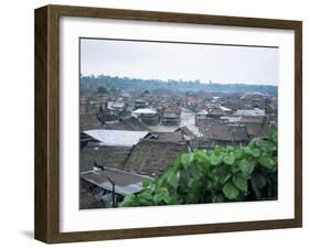 Part of City Built Closer to the River, Iquitos, Amazon, Peru, South America-Aaron McCoy-Framed Photographic Print