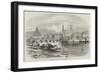 Part of Dresden, from the Right Bank of the Elbe-null-Framed Giclee Print