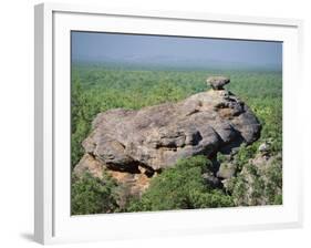 Part of Nourlangie Rock, Kakadu National Park, Northern Territory-Robert Francis-Framed Photographic Print