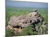 Part of Nourlangie Rock, Kakadu National Park, Northern Territory-Robert Francis-Mounted Photographic Print