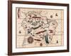 Part of South America, 1582-null-Framed Giclee Print