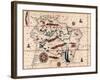 Part of South America, 1582-null-Framed Giclee Print