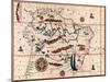 Part of South America, 1582-null-Mounted Giclee Print