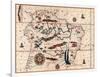 Part of South America, 1582-null-Framed Giclee Print