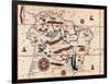 Part of South America, 1582-null-Framed Giclee Print
