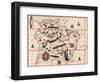 Part of South America, 1582-null-Framed Giclee Print