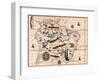 Part of South America, 1582-null-Framed Giclee Print