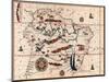 Part of South America, 1582-null-Mounted Giclee Print