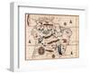 Part of South America, 1582-null-Framed Premium Giclee Print