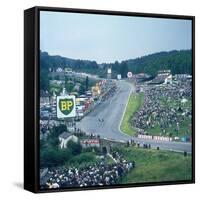 Part of Spa-Francorchamps Race Track, Belgian Grand Prix, Belgium, 1963-null-Framed Stretched Canvas