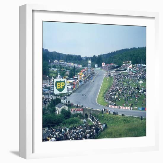 Part of Spa-Francorchamps Race Track, Belgian Grand Prix, Belgium, 1963-null-Framed Photographic Print