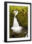 Part of Stock Ghyll Force Waterfall Near Ambleside-Julian Elliott-Framed Photographic Print