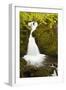 Part of Stock Ghyll Force Waterfall Near Ambleside-Julian Elliott-Framed Photographic Print