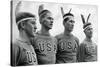 Part of the American Gold Medal-Winning Rowing Eight, Berlin Olympics, 1936-null-Stretched Canvas