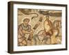 Part of the Amphitrite Roman Mosaic, House of Amphitrite, Bulla Regia Archaeological Site, Tunisia-Dallas & John Heaton-Framed Photographic Print