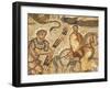 Part of the Amphitrite Roman Mosaic, House of Amphitrite, Bulla Regia Archaeological Site, Tunisia-Dallas & John Heaton-Framed Photographic Print