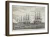 Part of the Baltic Fleet Off Cronstadt-John Wilson Carmichael-Framed Giclee Print